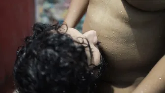 Stepsiblings Having Steamy Sex Together in the Bathroom