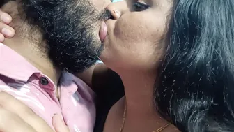 Nude Couple Kissing Deeply Before Having Passionate Sex