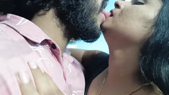Nude Couple Kissing Deeply Before Having Passionate Sex