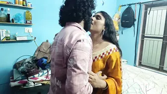 Nude Couple Kissing Deeply Before Having Passionate Sex