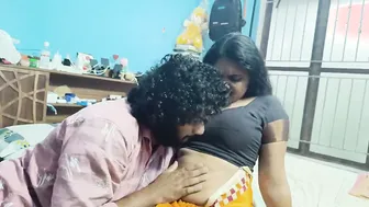 Nude Couple Kissing Deeply Before Having Passionate Sex