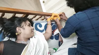 Wife Tied Spread Eagle Getting Her Navel Licked Slowly