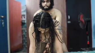 Step Sis Bathing With Bro Getting Wet Fucked in Bedroom