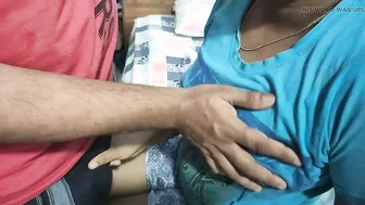 Married Woman Cheating With Lover Getting Boobs Pressed
