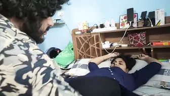 Removing Her Leggings For Hot Bedroom Sex And Foreplay