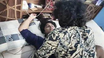 Removing Her Leggings For Hot Bedroom Sex And Foreplay
