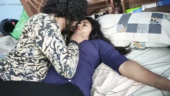 Removing Her Leggings For Hot Bedroom Sex And Foreplay