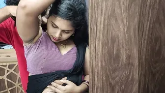 Fucking My Hot Girlfriend Wearing A Half Saree At Home