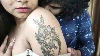 Girlfriend Getting Her Bra Removed And Boobs Sucked Hard