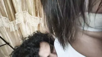 Girlfriend Getting Her Bra Removed And Boobs Sucked Hard