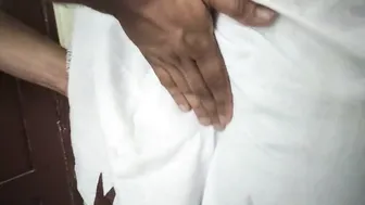 Amateur Wife Giving Handjob While Getting Fingered Wet