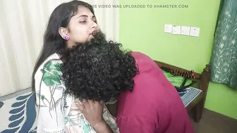 Desi Couple Playing With Boobs Kissing Sucking Nipples
