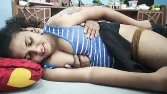 Amateur Wife Getting Tits Pressed Fucked Hard in Bedroom