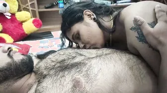 Sexy Wife Giving Hot Nude Blowjob To Lucky Husband