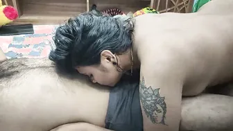 Sexy Wife Giving Hot Nude Blowjob To Lucky Husband