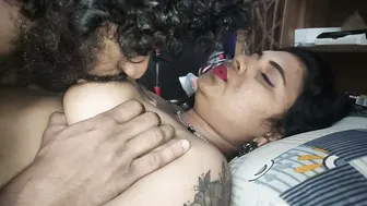 Desi Wife Getting Boobs Sucked Nonstop For 20 Minutes