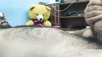 Desi Wife Giving Hot Handjob To Husband In Bedroom