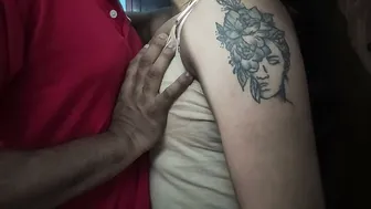 Desi Amateur Couple Making Out Kissing Tongues Touching