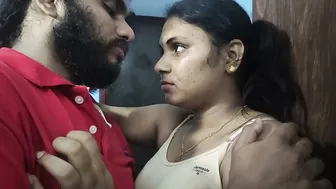 Desi Amateur Couple Making Out Kissing Tongues Touching