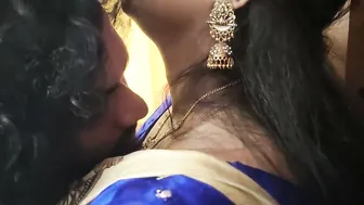 Half Saree Girl Tied to Window Gets Pussy Ass Licked