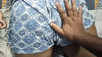 Mallu Bhabhi Boobs Pressed and Pussy Rubbed by Lover