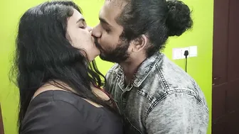 Blindfolded Wife Tied in Saree Gets BDSM Treatment