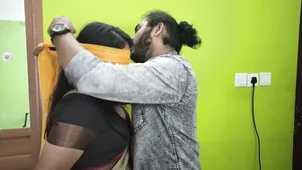 Blindfolded Wife Tied in Saree Gets BDSM Treatment