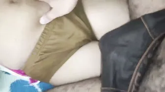 Tied Desi Wife Getting Chocolate Licked From Her Navel