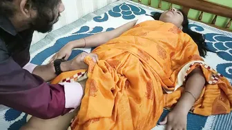Wife In Saree Getting Navel Licked While Pussy Gets Rubbed