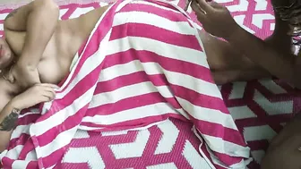 Wife Lying Naked Getting Full Body Massage From Her Hubby