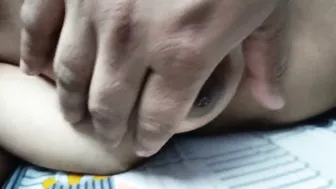 Cheating Wife Letting Stepbrother Squeeze Her Boobs Roughly