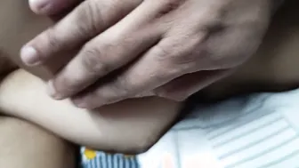 Cheating Wife Letting Stepbrother Squeeze Her Boobs Roughly