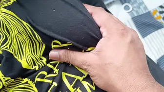 Stepsister Moaning Loud Using Vibrator Deep Inside Her Pussy