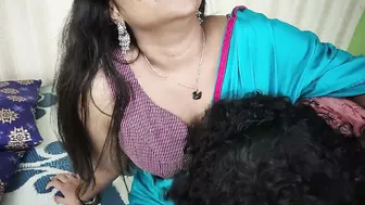 Couple Removing Saree Before Fucking Hard In Their Bedroom
