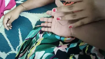 Slut Wife Spreading Legs Wide Revealing Cleaned Shaved Pussy