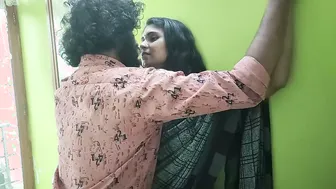 Saree Girl Getting Navel Licked While Boobs Pressed Heavily