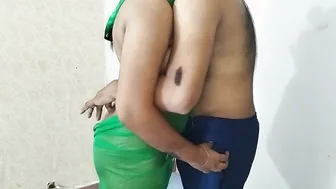 Amateur Couple Pressing Boobs While Grinding Cock On Her Ass