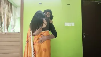 Desi Wife Kissing Passionately In Saree With Deep Liplock