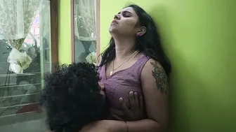 Half saree navel licking with hot Desi amateur couple