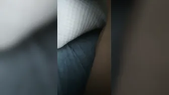 Girlfriend Showing Off Big Ass Pressing Kissing Butt Cheeks