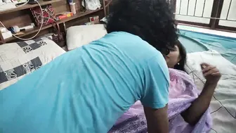 Saree Romance Licking Kissing Her Navel Mallu Couple Love