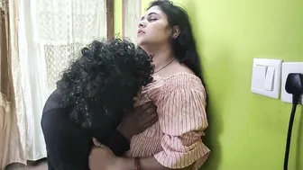 Stepsister Making Out Pressing Kissing Her Soft Hot Boobs