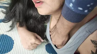 Pressing Her Boobs and Ass in Mini Skirt Shimmy Romance