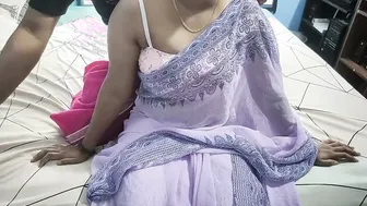 Desi Wife Removing Saree Showing Off Curves Seductively