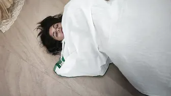 Married Woman In Traditional Dress Having Rough Sex