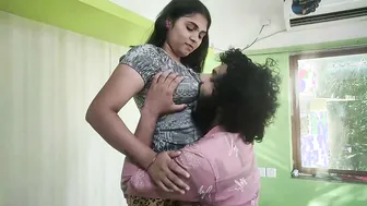 Desi Wife Teasing And Getting Ass Worshipped By Lover