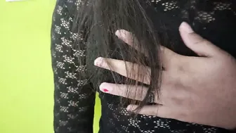 Desi Couple Having Hot Kiss And Navel Romance Together