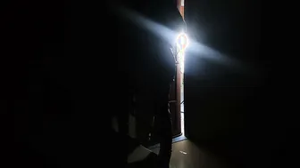 College Lovers Secretly Fucking In Hostel Stairwell Area