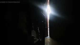 College Lovers Secretly Fucking In Hostel Stairwell Area