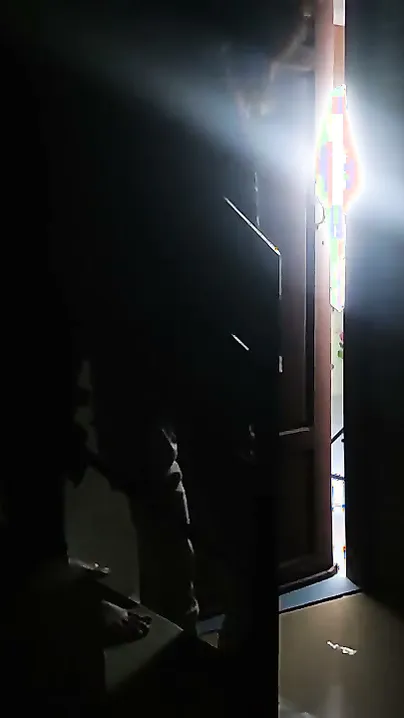 College Lovers Secretly Fucking In Hostel Stairwell Area